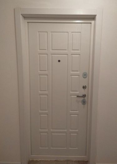 Входная дверь Лабиринт SILVER 12 - Белое дерево