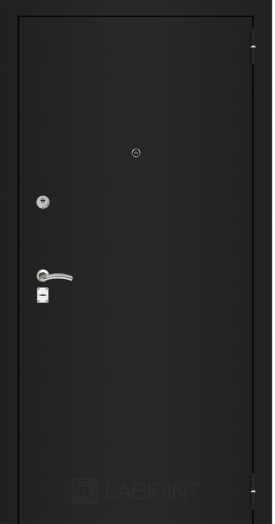 Входная дверь Лабиринт CLASSIC шагрень черная 23 Шампань софт