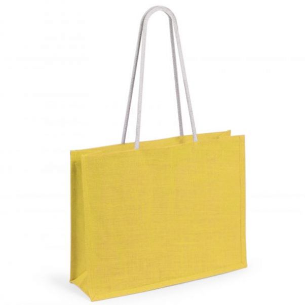 Сумка из джута Hint желтая