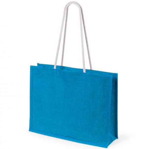 Сумка из джута Hint бирюзовая