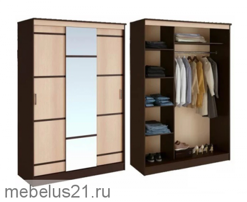 Шкаф купе Сакура 1,5 м