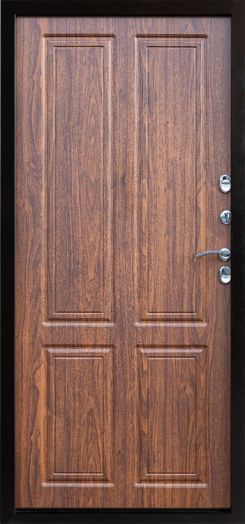 Входная Металлическая Дверь Термодор Termo-door (T.DOOR) Техно Графит Орех стандарт