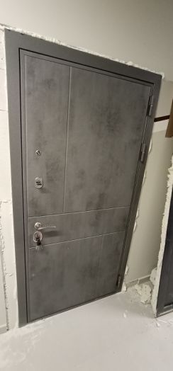 Дверь Входная REX Премиум 290 Бетон темный