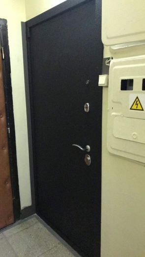 Дверь Входная REX 3 Черный крокодил