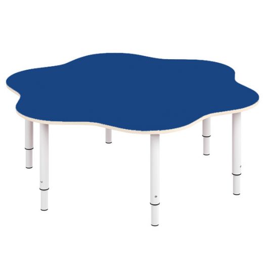 РСН-0001-07 Стол детский "Цветок" Цвет: Синий