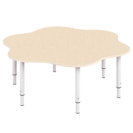 РСН-0001-01 Стол детский "Цветок" Цвет: Дуб молочный