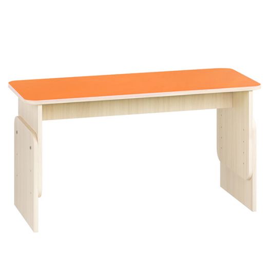 РСН-0006-09 Стол прямоугольный регулируемый ЛДСП Цвет: Оранжевый