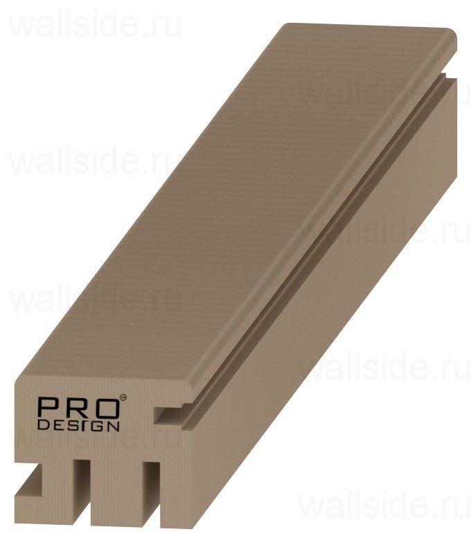 Обрамление 125 мм (шлифованный МДФ) для двустворчатого пенала Eclisse