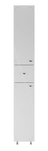 Пенал напольный 30 Классик с верхним ящиком В1 левый АЙСБЕРГ