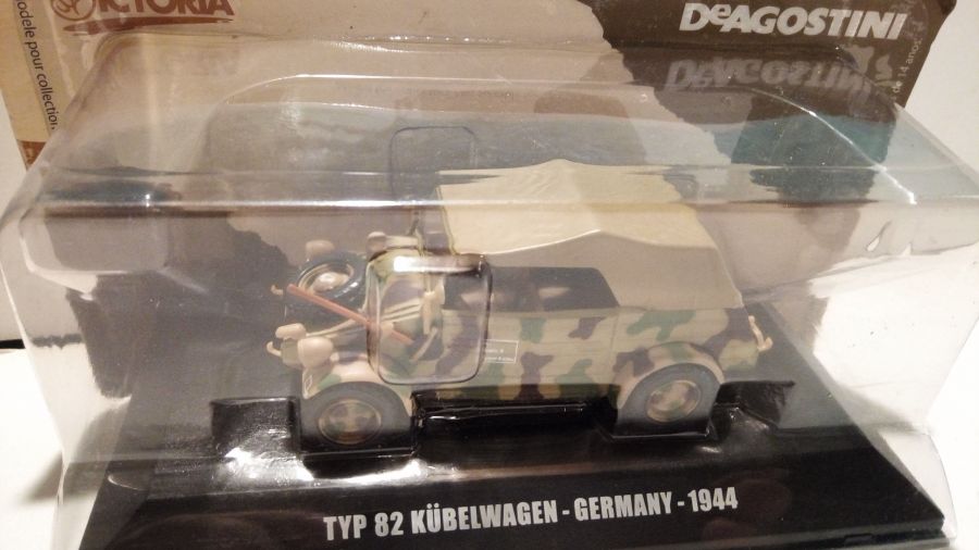 TYP 82 KUBELWAGEN (Germany 1944) Victoria-Deagostini в масштабе 1/43