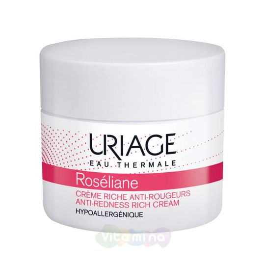 Uriage Розельян Насыщенный крем для лица против покраснений, 50 мл