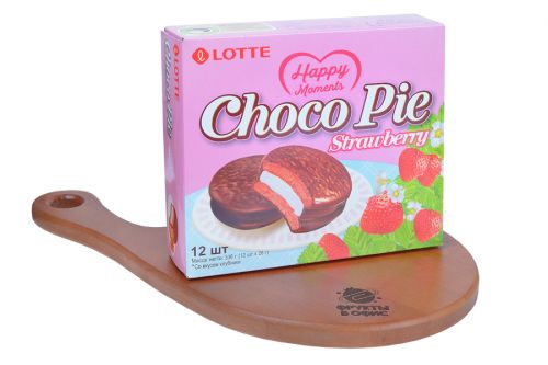 Печенье ChocoPie Клубника 12шт.