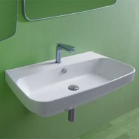 Раковина Simas Baden Baden 80x45 с 1 отверстием BB 12 схема 3