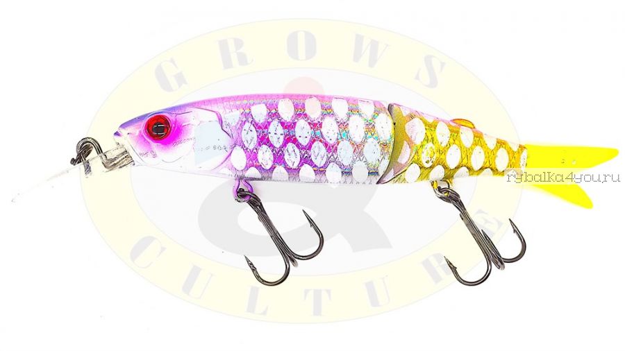 Воблер Grows Culture Tiny Magallon  MR 88 мм / 7,6 гр / Заглубление: 0,3 - 0,8 м / цвет: #40