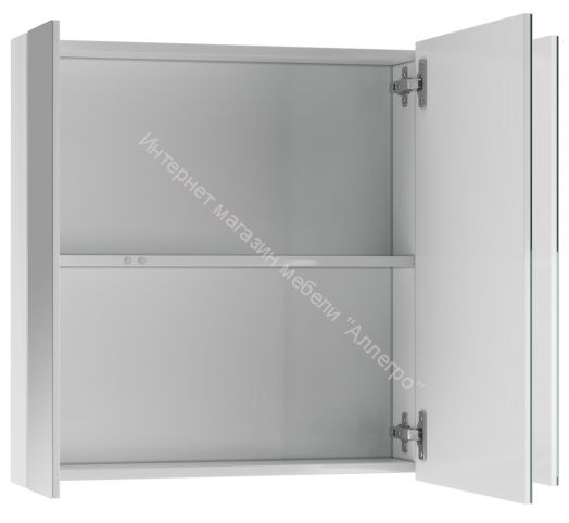 Шкаф-зеркало Норма 80 3 двери АЙСБЕРГ