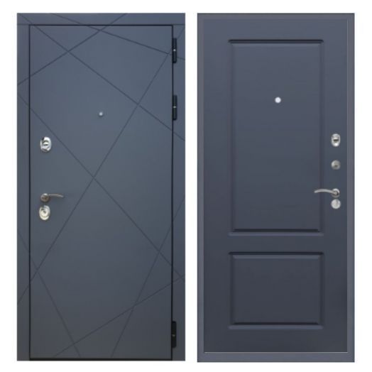 Дверь входная металлическая Great Doors H13 Силк Титан ФЛ-117 Силк Титан