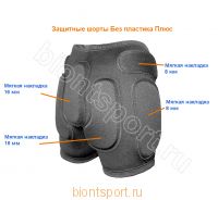 защитные шорты Бионт с мягкими накладками