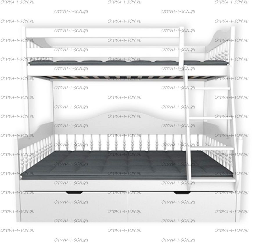 Кровать двухъярусная Лейла №18