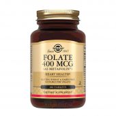 Солгар Фолат (Метафолин) 400 мкг, 100 табл