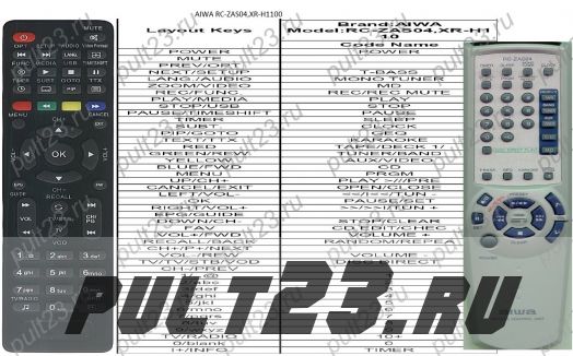 AIWA RC-ZAS04, XR-H1100