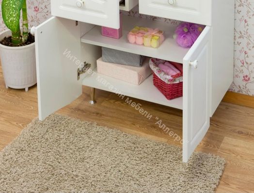 Тумба с умывальником "Элеганс 65" Софи с ящиками Sanflor