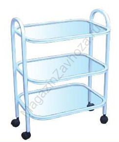 Стол медицинский 3-х полочный