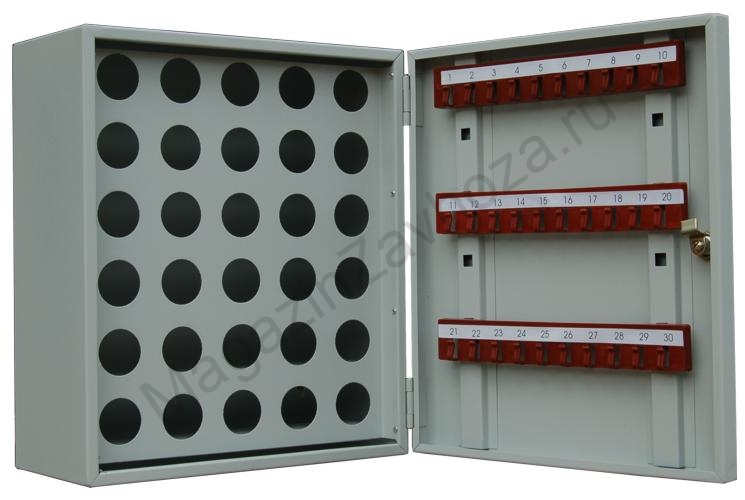Шкаф для ключей КЛ-30П (30 пеналов, без брелков)