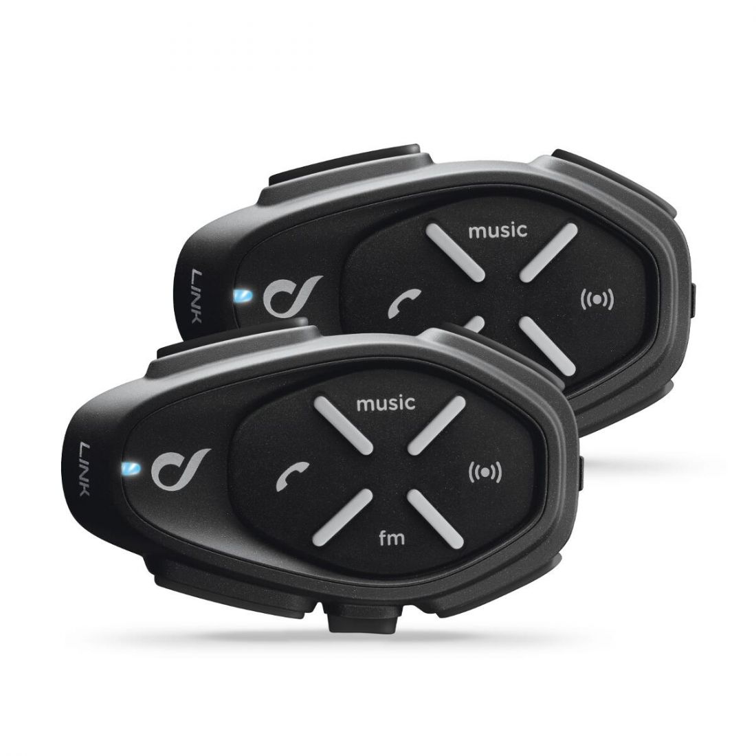 INTERPHONE Комплект из двух Bluetooth мотогарнитур Interphone Link