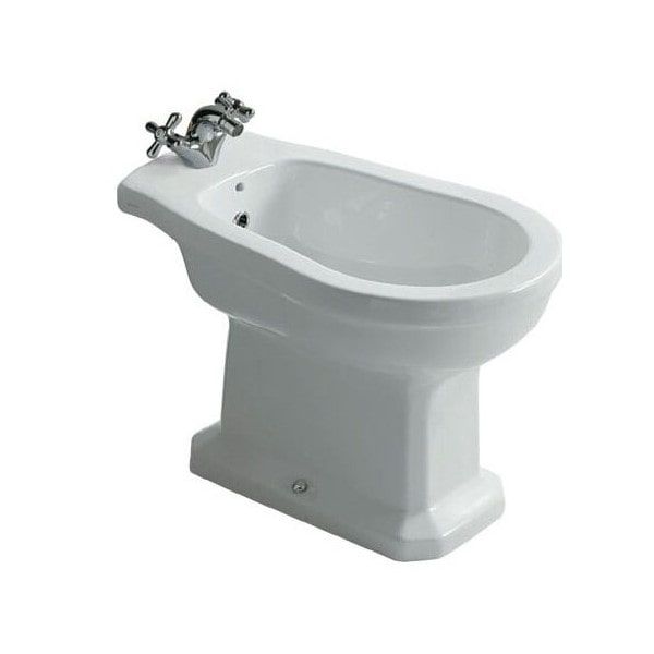 Изображение Биде напольное Galassia Ethos 8428 с 1 или 3 отверстиями 59x38