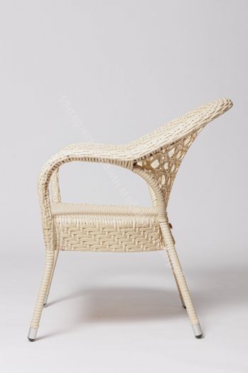 Стул Afina-FM 1017 белый (молочный)