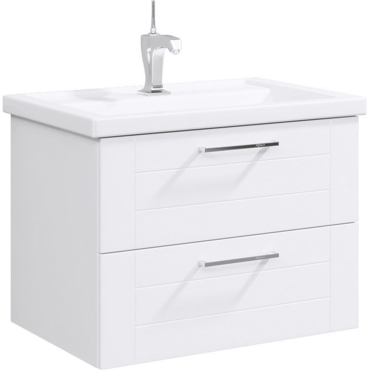 Изображение Тумба с раковиной Aqwella Manchester подвесная 71х54