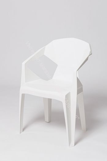 Кресло пластик Румба Белый