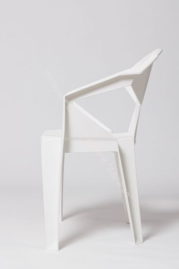 Кресло пластик Румба Белый