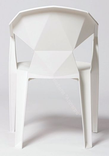 Кресло пластик Румба Белый