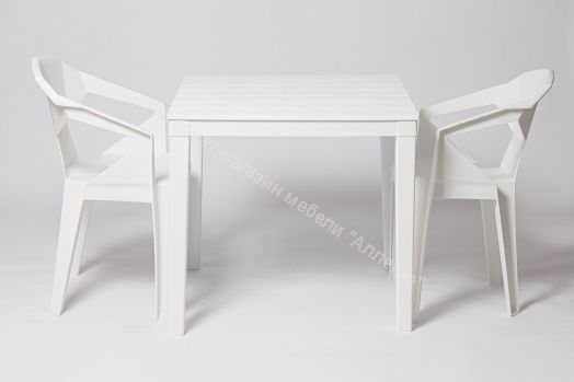 Стол Румба 800х800 мм пластик