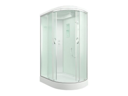 Душевая кабина 1200х800х2150 матовое стекло, низкий поддон ER 3512PL-C3