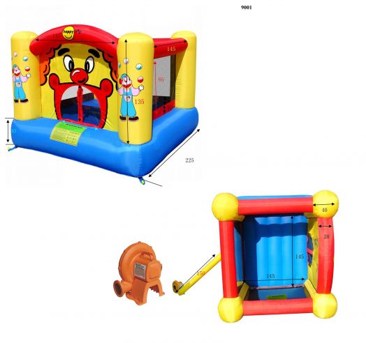 Детский надувной Батут Веселый Клоун HAPPY HOP 9001