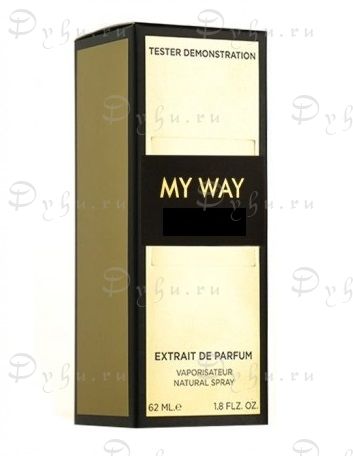 Мини-тестер My Way 62 ml extrait
