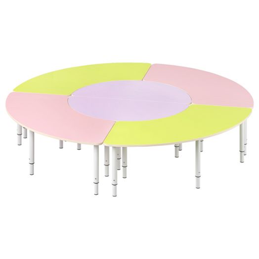 РСН-0002 Стол Трансформер круглый (6 модулей) диаметр 1600 мм