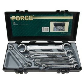 5082 Набор ключей гаечных разрезных, 8 предметов, 8*10-30*32мм FORCE
