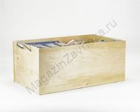 Напольный конструктор деревянный цветной по методике Поликарпова 75 элементов