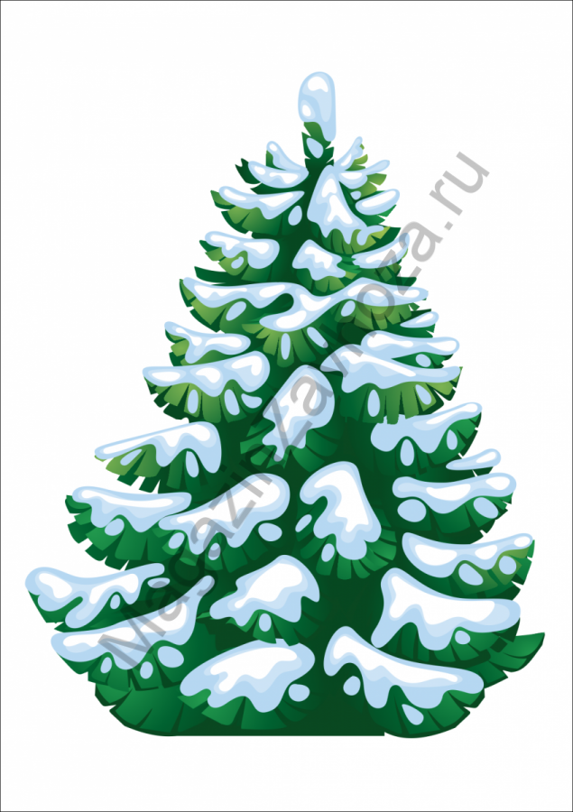 Декорация ЁЛОЧКА двусторонняя