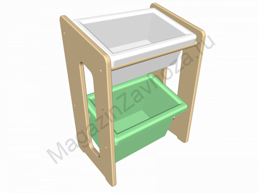 Стеллаж для хранения игрушек 54*39*27 см