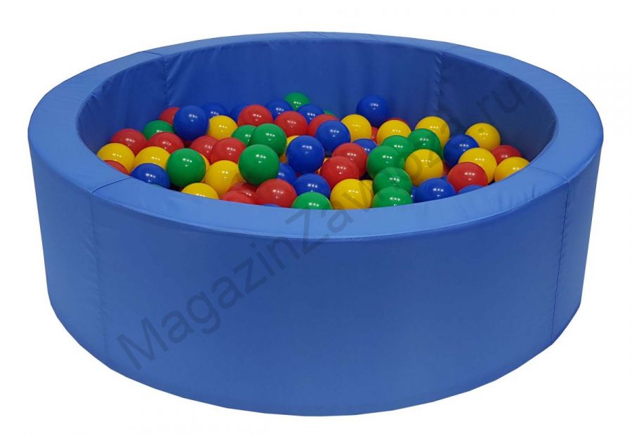 Сухой бассейн, 130*40*10см (расцв. в ассорт., ткань Оксфорд)