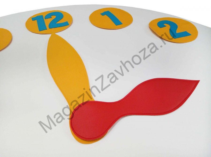 Мат Часы (со съемными элементами)