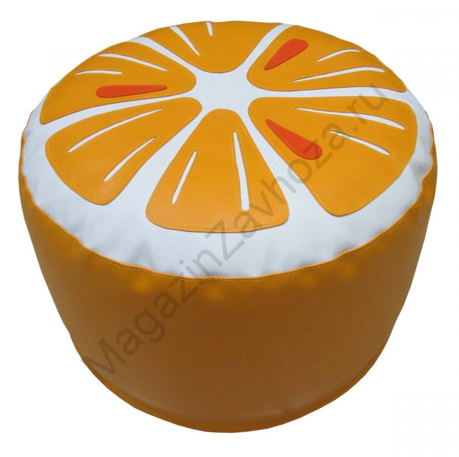 Пуфик детский бескаркасный Лимон