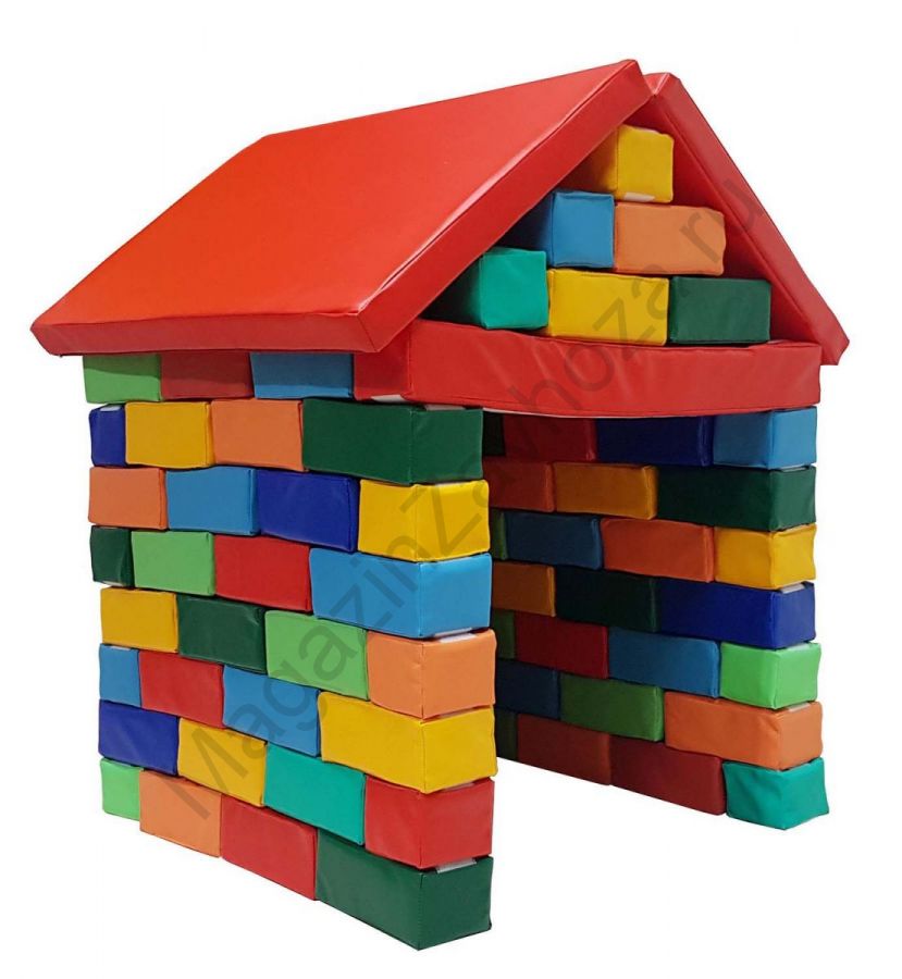 Набор мягких кирпичиков Построй- ка, 94 эл.