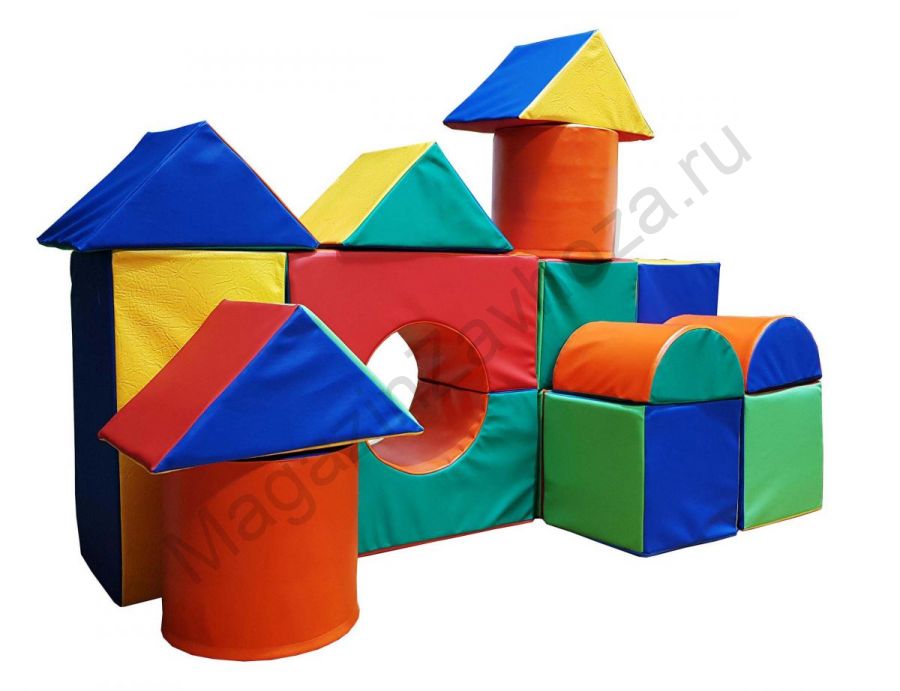 Мягкий игровой комплекс Конструктор №14 (16 элементов)
