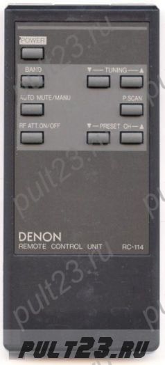 DENON RC-114, TU-460