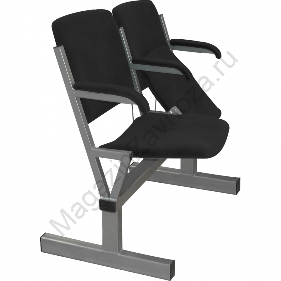 Блок стульев М116-032 с откидными сиденьями